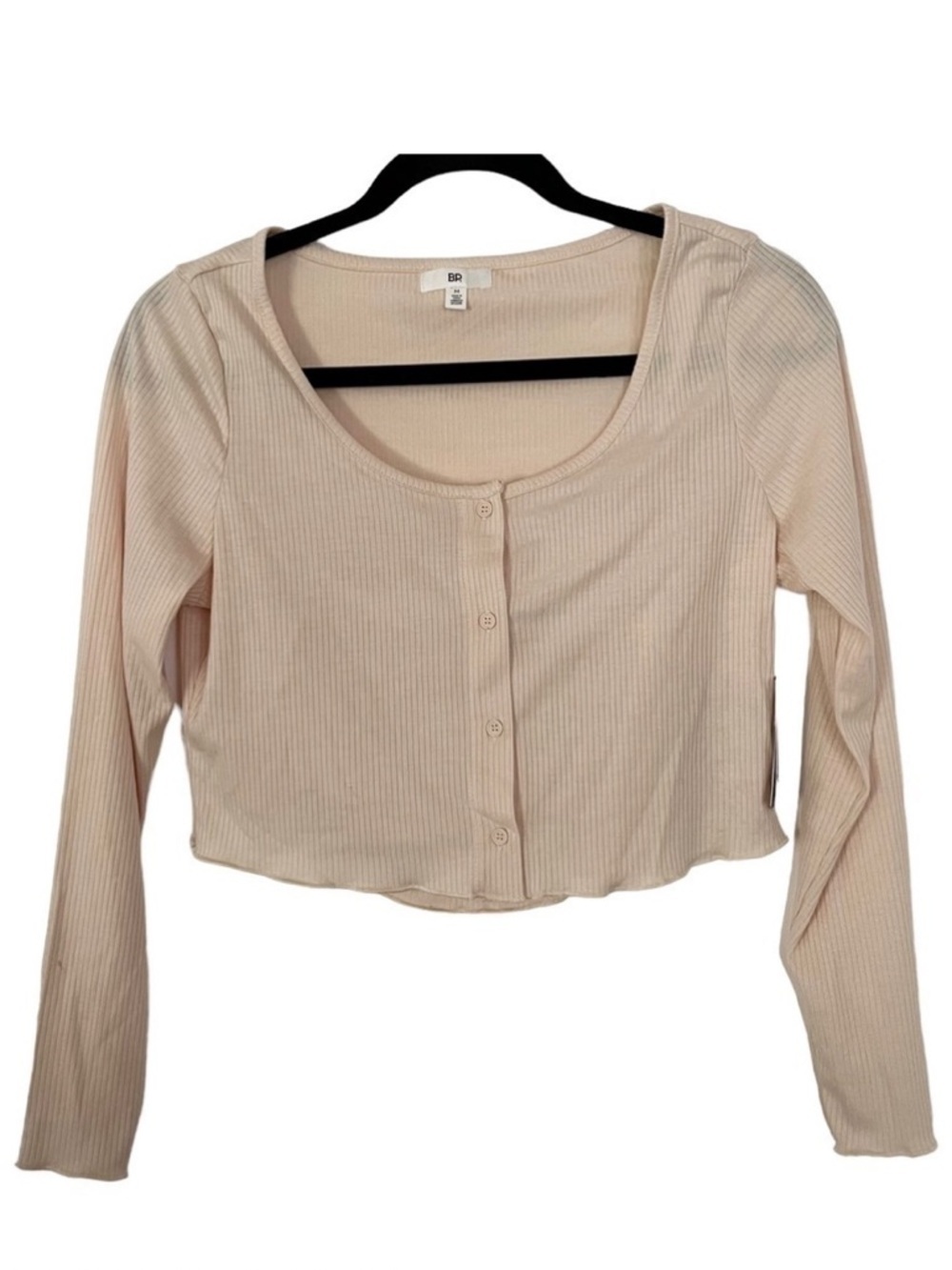 BP Beige Rib Cardigan & Camisole Set NWT M